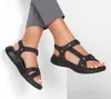 Skechers Komfort Sandalen Damen 39362D3135333136 Schwarz 38 Produktbild-Vorschau 55