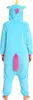 Piżama Onesie Kigurumi Kostium Niebieski Jednorożec XXL: Podgląd zdjęcia produktu 3