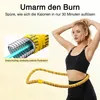 Hula Hoop Reifen Erwachsene 1,5 kg, Faltbarer Fitness Produktbild-Vorschau 3