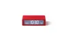 A red digital alarm clock is shown on a white background. Anteprima dell’immagine prodotto
