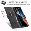 Galaxy S23 Ultra Hülle, Standfunktion Kartenfach Wallet Produktbild-Vorschau 4