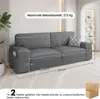 Yaheetech 3-Sitzer Sofa 212×81 cm Polstersofa aus Cordstoff Produktbild-Vorschau 2