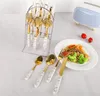 24-częściowy zestaw sztućców ze stojakiem Widelec ze stali Podgląd zdjęcia produktu 1
