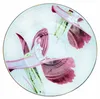 FILIŻANKA 230ml Kwiaty złoty brzeg Cienka Porcelana styl Podgląd zdjęcia produktu 5