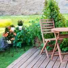 Relaxdays Blumentreppe Metall, 5-stufig, rund, innen & Produktbild-Vorschau 2