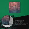 Coloray Uhr auf Leinwand 30x30 cm Wand Uhr Dekoration Produktbild-Vorschau 5