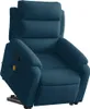 VidaXL 3205113, Samt, Blau, Schaum, 110 kg, 750 mm, 925 mm Produktbild-Vorschau 3