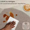 Tovaglietta ovale con sottobicchiere in vetro, set di 4, in Anteprima dell’immagine prodotto 5