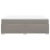 Boxspringbett mit Matratze Taupe 140x200 cm Stoff Produktbild-Vorschau 8