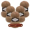 5 x ALIZE Lanagold 466 Dark Beige mit Label Produktbild-Vorschau 1