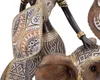 Mauro Ferretti Masai mit Elefant 22,5x12x32,5 cm Produktbild-Vorschau 4