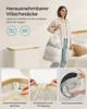 SONGMICS Wäschekorb mit Deckel, Wäschesammler mit 3 Produktbild-Vorschau 4