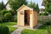 WOODTEX Naturbelassen 180 x 174 cm Gartenhaus Sylta 2, 14 Produktbild-Vorschau 8