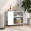 Stolik kawowy Vicco Marian Biały 70 x 36.6 cm z kółkami, Podgląd zdjęcia produktu 3
