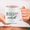 Huuraa Kaffeetasse In dich verliebt 330ml Rosa Keramik Produktbild-Vorschau 3