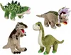 Four plush dinosaurs are arranged on a white background. Anteprima dell’immagine prodotto