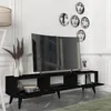 Fernsehschrank 'Kullila' mit 2 Türen 160 x 35 x 40 cm Produktbild-Vorschau 2