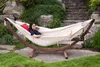 VIVERE Hängematte aus Baumwolle mit Gestell aus Holz 260 cm Produktbild-Vorschau 6