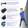 Habib 3D Kinderroller 3-Rad mit LED Licht | Klappbar & Produktbild-Vorschau 4