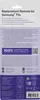 The back of a product package for a Samsung TV replacement remote. Anteprima dell’immagine prodotto