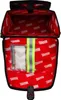 An open bag with a red interior featuring a repeating Marvel logo pattern. Anteprima dell’immagine prodotto