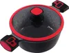 Ø28cm Kochtopf ca.13cm hoch KING® Click-Grip Aluguss mit Produktbild-Vorschau 1