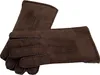 A pair of brown leather gloves on a white background. Produktbild-Vorschau