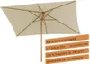Schneider Sonnenschirm MALAGA 300x200 cm natur 615-02 Produktbild-Vorschau 14