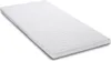 A white mattress topper is shown on a white background. Produktbild-Vorschau