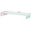 vidaXL Rehausse TV/moniteur verre vert 110x30x13 cm Voir les images du produit 12