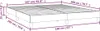 A diagram showing the dimensions of a bed frame. Anteprima dell’immagine prodotto