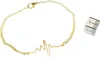 EKG Herzschlag Kurve Armband Miniblings Armschmuck Produktbild-Vorschau 2