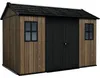 Keter Gartenhaus APEX 7,5x11 Walnuss Kunststoff Gerätehaus Produktbild-Vorschau 8