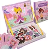 A magnetic dress-up book for children, featuring a princess theme. Produktbild-Vorschau