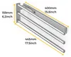 Emuca Wysuwany wieszak na ręczniki, 3 ramiona, Aluminium, Podgląd zdjęcia produktu 6