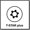 A graphic showing a T-STAR+ screw head symbol and the text 'T-STAR plus'. Produktbild-Vorschau