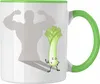 Trendation - Gym Tasse Fitness Geschenk Lauch Schatten Produktbild-Vorschau 1