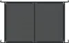 vidaXL Zvýšený pelech pre psov čierny 150x90x20 cm Textilén Náhľad obrázku produktu 6