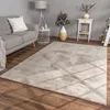 TT Home Wohnzimmer Teppich Hochflor Langflor Kunstfell Produktbild-Vorschau 1