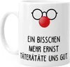 Kaffee-Tasse Becher Teetassse Geschenkidee Spruch Aufdruck Produktbild-Vorschau 2