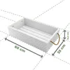 BOGATECO Holzkiste Natur | 60 cm x 35 cm x 14,5 cm | Produktbild-Vorschau 2