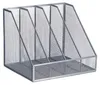 Relaxdays Stehsammler, A4, 4 Fächer, Mesh-Design, HBT: 26 x Produktbild-Vorschau 8