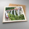 Gerahmtes Poster - Rahmen in heller Eiche - Viadukt Produktbild-Vorschau 3