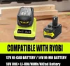 Chargeur rapide de rechange 18V pour batterie RYOBI One+ Voir les images du produit 3