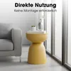 Sľuda Dekorácie Elliot bočný stolík - V45 x Ø32 cm - železo Náhľad obrázku produktu 8