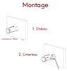 kalb | Set de 3 spots LED encastrables pour meubles, y Voir les images du produit 7