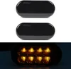 2x LED Seitenblinker Schwarz für VW Passat Golf Polo Lupo Produktbild-Vorschau 1