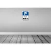 vianmo Holzschild 30x20 cm Parkplatz nur Fahrräder Produktbild-Vorschau 2