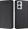 Kožené pouzdro pro Motorola Edge 50 Fusion, flipové pouzdro Náhled obrázku produktu 2