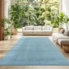 TT Home Wohnzimmer Teppich Kurzflor Anti-Rutsch Rückseite Produktbild-Vorschau 1